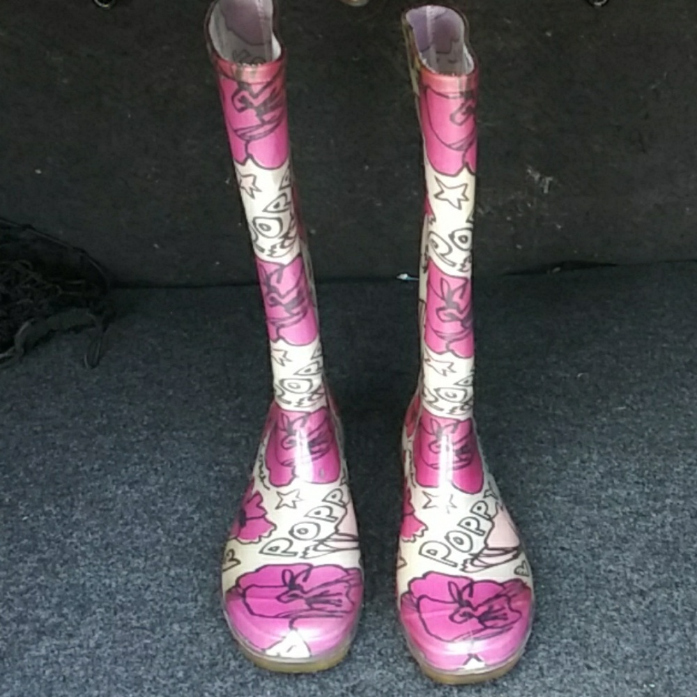 Coach Poppy rain boots